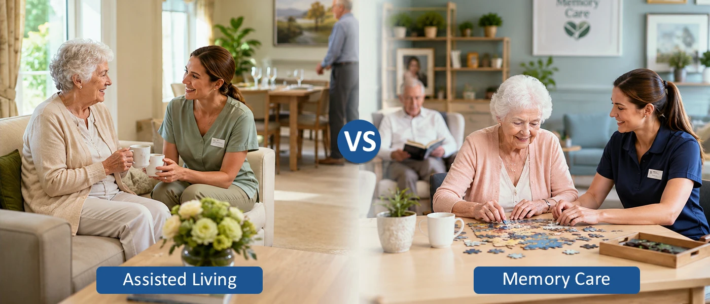 assisted living vs memory care
